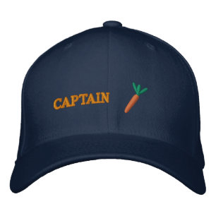 Kapten Carrot Broderad Keps