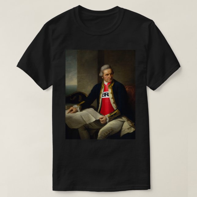 Kapten Cook - Middlesbrough Football Fläkt Basebal T Shirt (Design framsida)