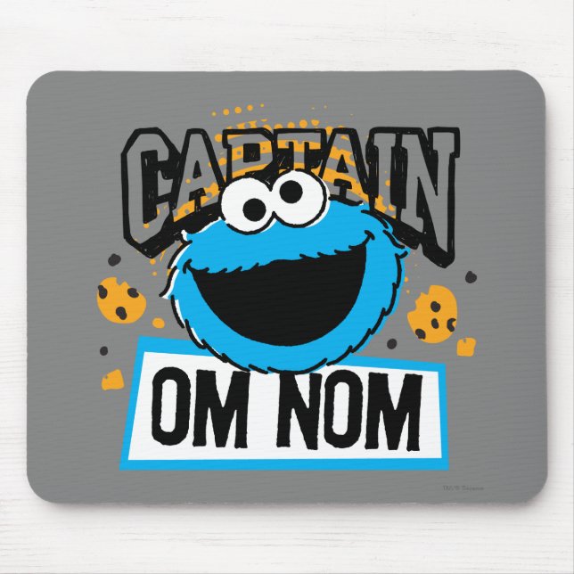 Kapten Cookie Monster Musmatta (Framsidan)