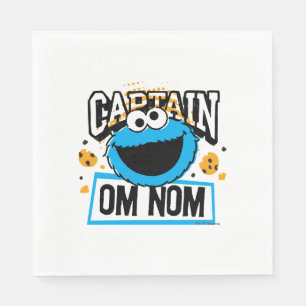 Kapten Cookie Monster Pappersservett