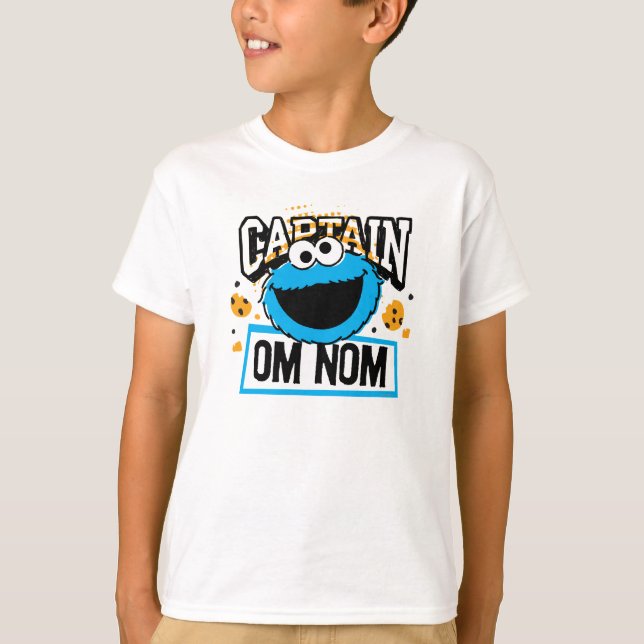 Kapten Cookie Monster T-shirt (Framsida)
