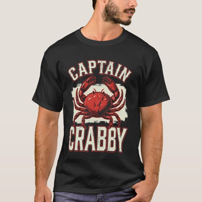 Kapten Crabby T Shirt (Framsida)