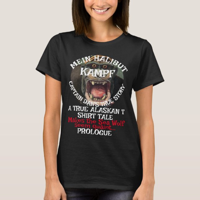 Kapten Dan AkAlaska Pagan Fisketur Alaska T Shirt (Framsida)