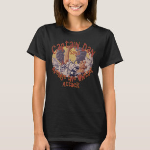 KAPTEN DAN FV SÄGER HÄMNA PEARL HARBOR WHITTIER T SHIRT