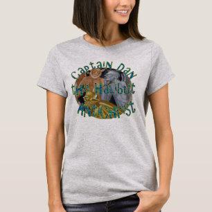 Kapten Dan Halibut Demon of Whittier Alaska T Shirt