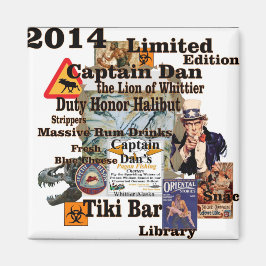 Kapten Dan Lejonet från Whittier Alaska Magnet
