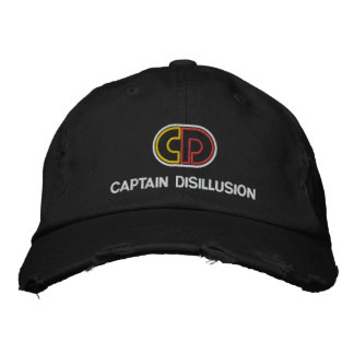 Kapten Disillusion Embroiderade Cap Broderad Keps