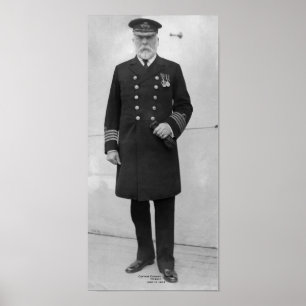 Kapten Edward J. Smith 1850-1912 Poster