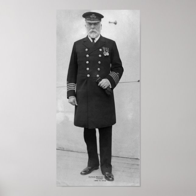 Kapten Edward J. Smith 1850-1912 Poster (Framsidan)