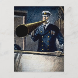 Kapten Edward Smith RMS Titanic Vintage Vykort