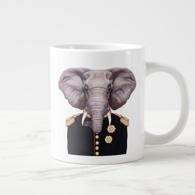 Kapten Elephant Jumbo Mugg (Höger)