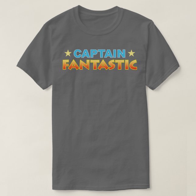 Kapten Fantastisk T Shirt (Design framsida)