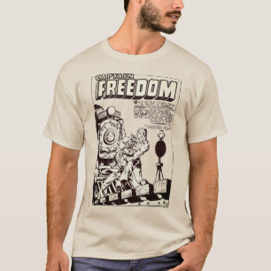 Kapten FREEDOM Tecknad T-Shirt 1940