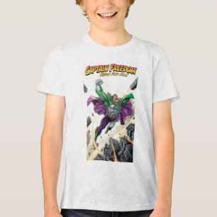 “Kapten Frihet – Friheten Bleknar Aldrig T-Shirt