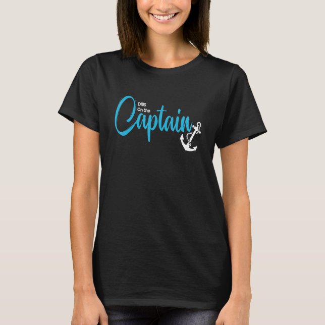 Kapten fru Dibs på kapten 6 T Shirt (Framsida)