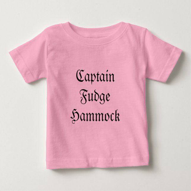 Kapten Fudge Hammock Tee Shirt (Framsida)