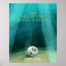 Kapten Fudge Promo Poster