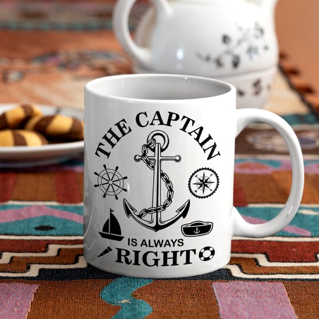 Kapten Funny Kaffemugg (Skapare uppladdad)