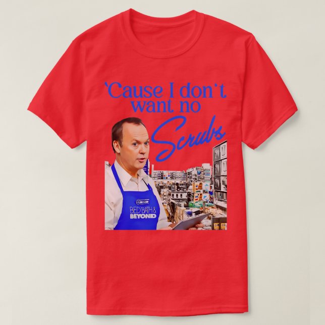 Kapten Genes Scrubs T Shirt (Design framsida)