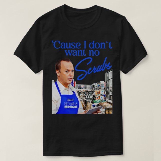 Kapten Genes Scrubs T Shirt (Design framsida)