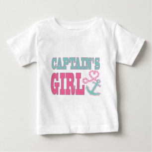 Kapten Girl Anchor and Heart Tee
