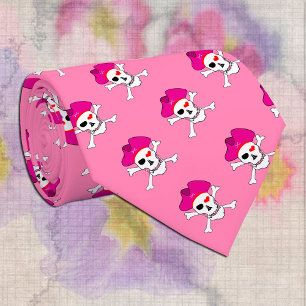 Kapten Grace, Pirat mode, Rosa Pirater flagga Slips