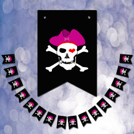 Kapten Grace, Pirater Bunting Flaggor, Boat Party Vimplar