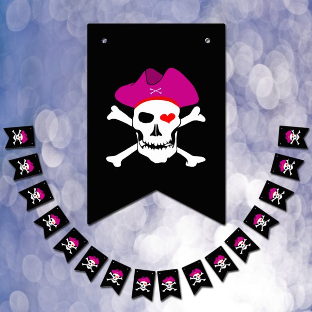 Kapten Grace, Pirater Bunting Flaggor, Boat Party Vimplar (Skapare uppladdad)