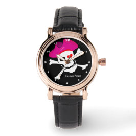 Kapten Grace & Pirater Flagga, Skull/Boat mode Armbandsur