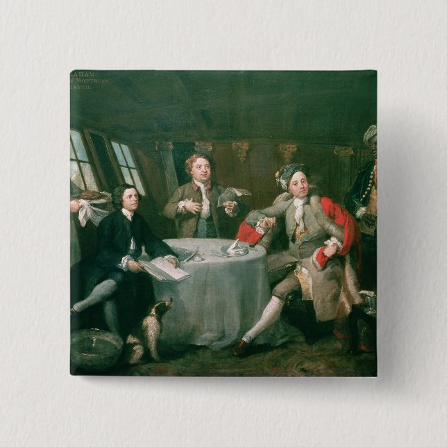 Kapten Graham i hans kabin Knapp (Framsida)