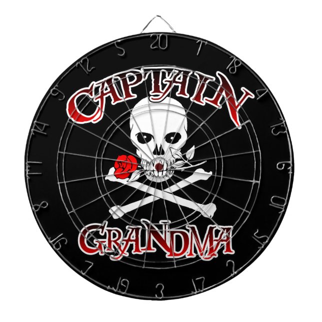 Kapten Grandma Darttavla (Framsidan)