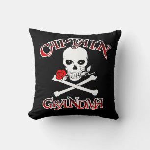 Kapten Grandma Dekorativ kudde