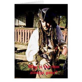 kapten hälsningskort