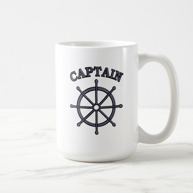 Kapten Helm Nautical 15oz Kaffemugg (Höger)