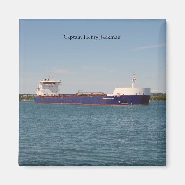 Kapten Henry Jackman 2021 magnet (Framsidan)