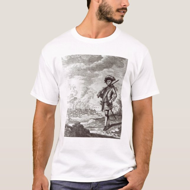 Kapten Henry Morgan på säcken T Shirt (Framsida)