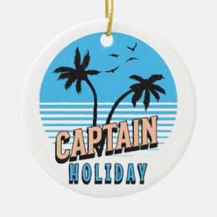 Kapten Holiday Julgransprydnad Keramik