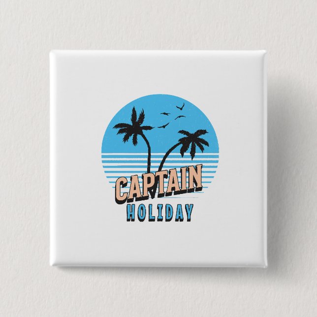 Kapten Holiday Knapp (Framsida)