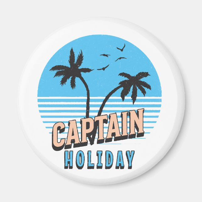 Kapten Holiday Magnet (Framsidan)