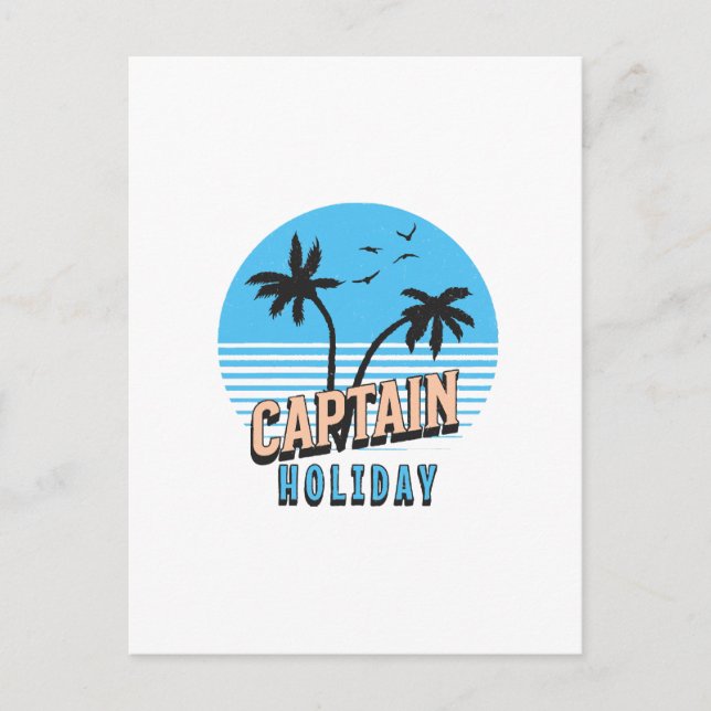 Kapten Holiday Vykort (Framsida)