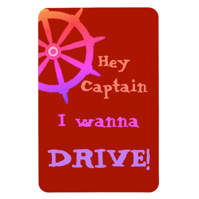Kapten Humous Cruising Magnet (Vertikal)