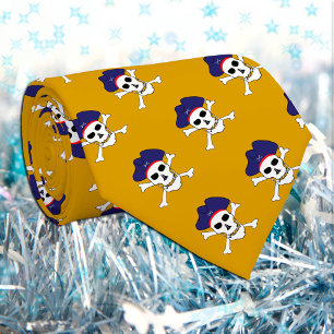 Kapten Jack, Pirat mode, Guld Pirater flagga Slips