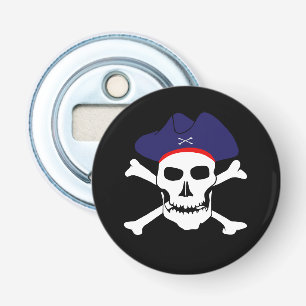 Kapten Jack & Pirater Flagga, Skull/boating party Flasköppnare