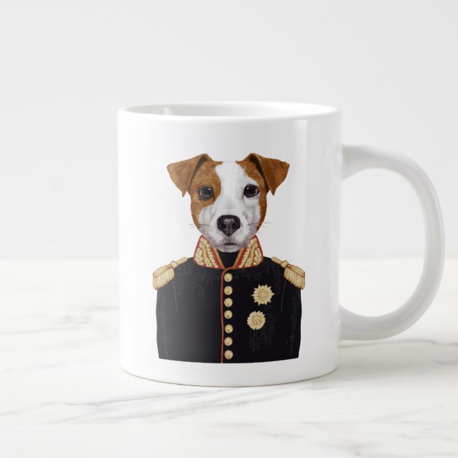 Kapten Jack Russell Jumbo Mugg (Höger)