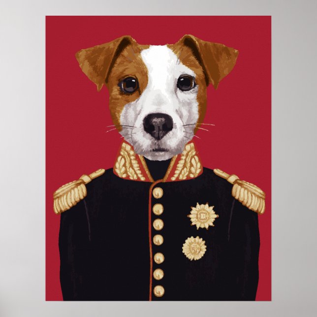 Kapten Jack Russell Poster (Framsidan)