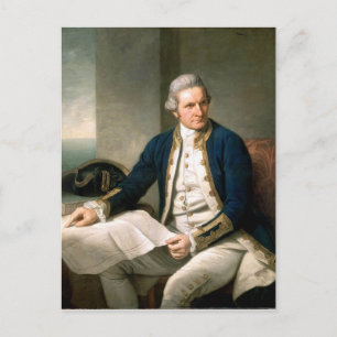 Kapten James Cook Vykort