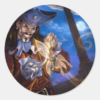 Kapten James Runt Klistermärke