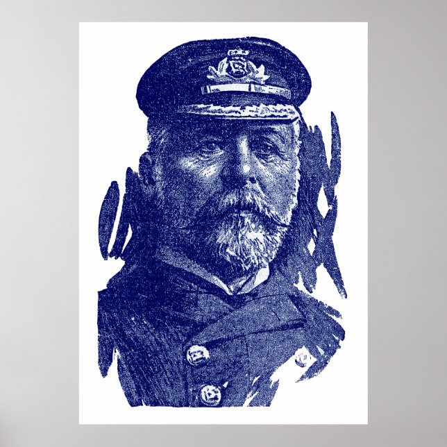 Kapten John Smith, HMS Titanic Poster (Framsidan)