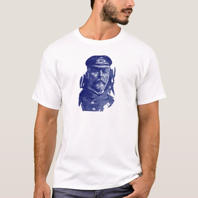 Kapten John Smith, Titanic HMS T-shirt (Framsida)