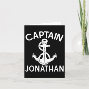 Kapten Jonathan Boat Anchor Yacht Boating Frakt Kort